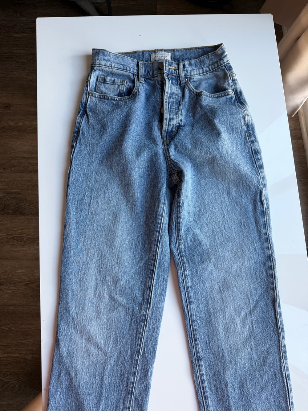 PacSun Light Wash Dad Jeans Straight Leg Jeans